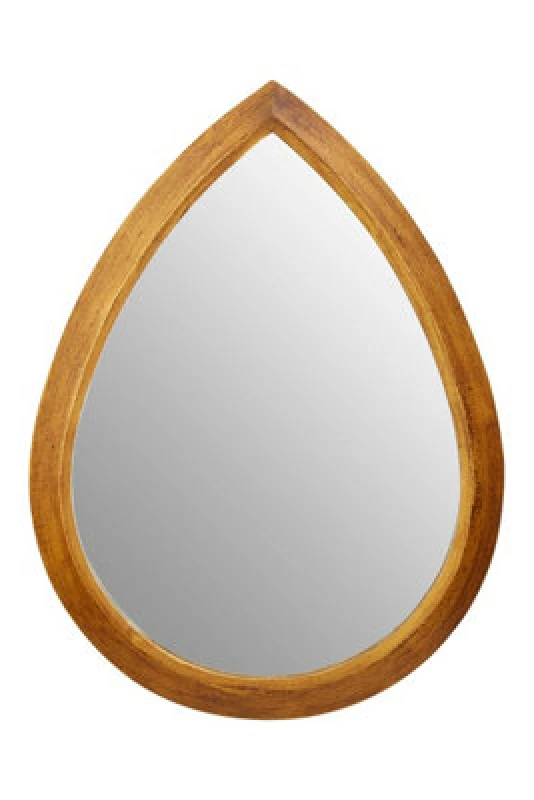Image of Orsina Teardrop Shaped Hanging Wall Mirror