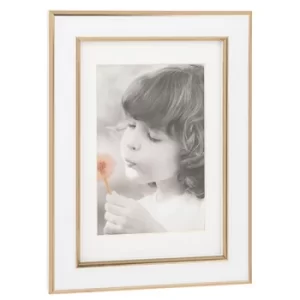 Image of White Gold Frame 4x6