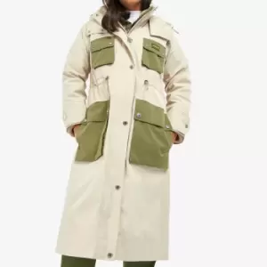 Image of Barbour International Thruxton Two-Tone Shell Jacket - UK 8