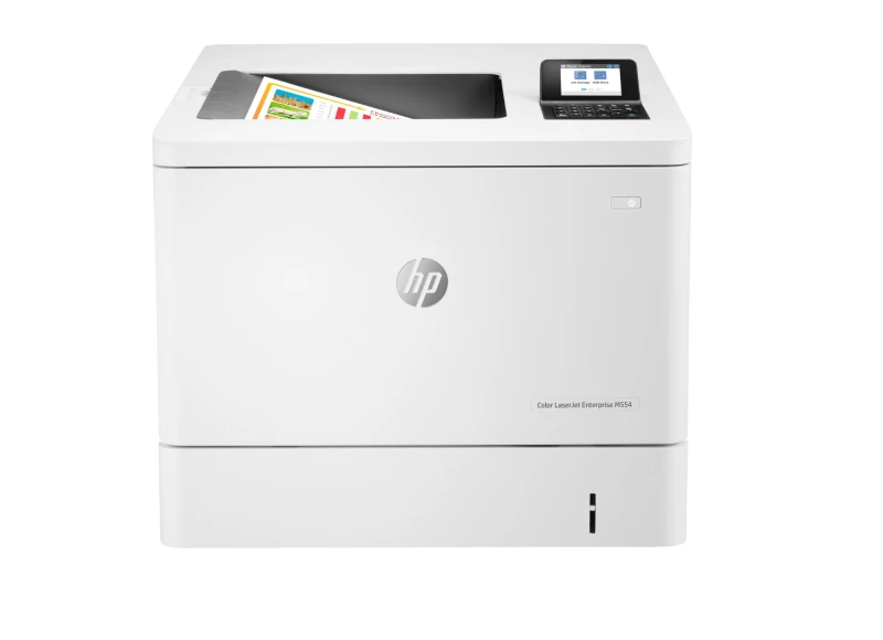 Image of HP Color LaserJet Enterprise LaserJet Enterprise M554dn Color Printer.