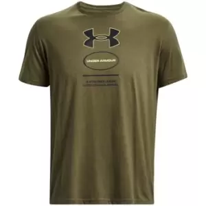 Image of Under Armour M Branded GEL Stack SS - Green