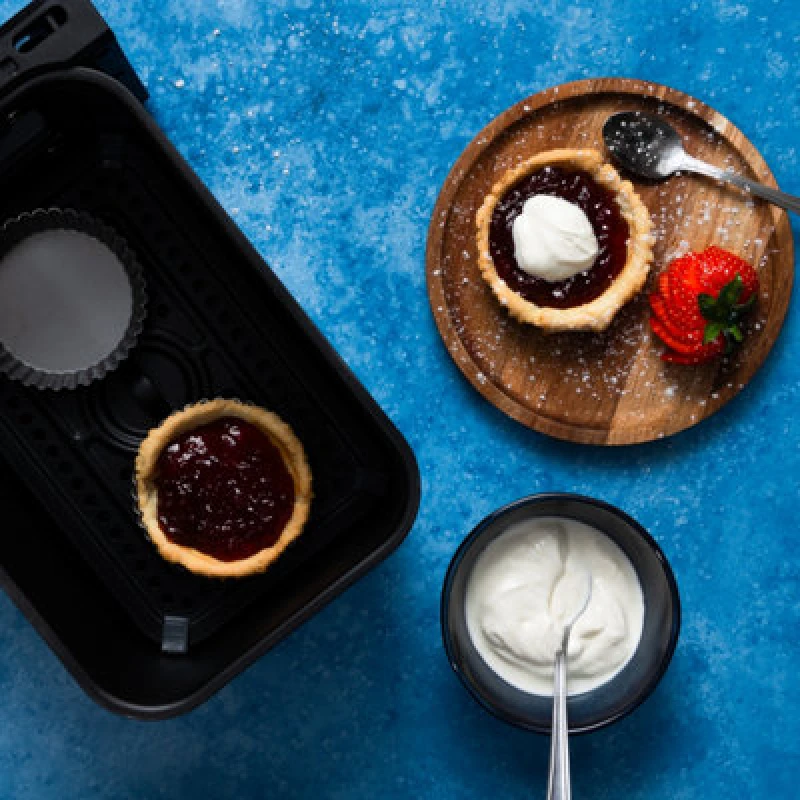 Image of Betterware Air Fryer Accessories Set 4 8.5Cm Round Fluted Tins