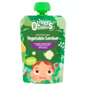 Image of Olivers Cupboard Oliver's Cupboard Organic Vegetable Sambar, Halal Baby Food 7 Mths+