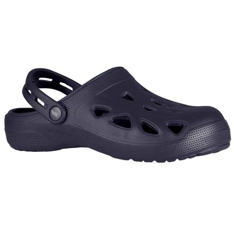 Image of Trespass Trespass Men Charter Clogs in Navy Size: 4 Navy 4 Male 5063470736072