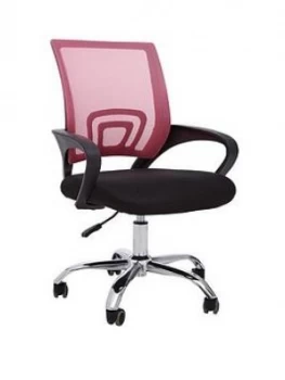 Image of Premier Housewares Maurice Office Chair- Pink