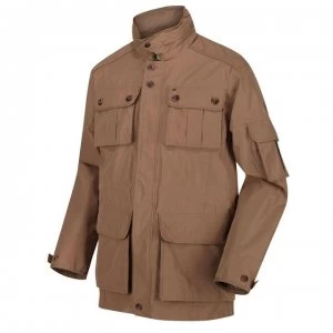 Image of Regatta Elmore Waterproof Cargo Jacket - Dark Camel