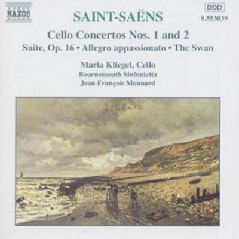 Image of Saint-Saens: Cello Concertos Nos.1 & 2 CD / Album