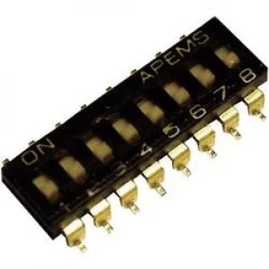 Image of APEM IKH0603000 DIP Switch SMD SMD