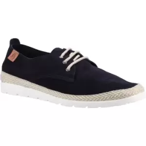 Image of Hush Puppies Mens Mark Espadrille Lace Up Suede Shoes UK Size 8 (EU 42)