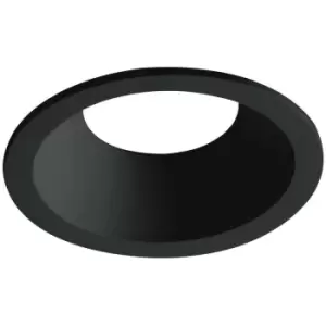 Image of Fan Europe Ayris - Round Recessed Aluminium Downlight, Lamp Holder Included, Black, GU10