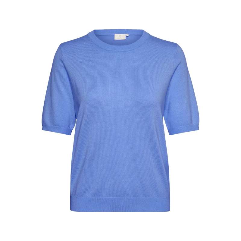 Image of Kaffe Womens round neck sweater KAFFE Lizza Bleu Female XS