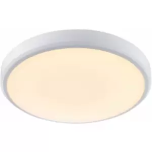 Image of Flush Bathroom Wall or Ceiling Function Light - 15W cct LED Module - White