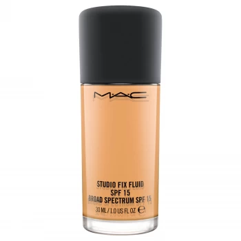 Image of MAC Studio Fix Fluid SPF 15 Foundation (Various Shades) - NC45.5