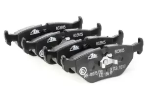 Image of ATE Brake pad set BMW,SAAB,ROVER 13.0460-3605.2 34211160340,34211160533,34211161455 34211162446,34211162536,34211164499,34211164501,34211165233
