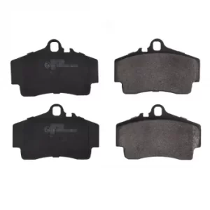 Image of Brake Pad Set 16521 by Febi Bilstein Rear Axle