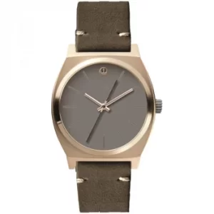 Image of Ladies Nixon The Medium Time Teller SW Rey Light Gold Watch