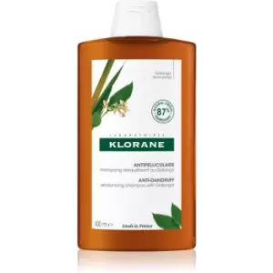 Image of Klorane Galanga moisturising anti-dandruff shampoo 400ml