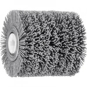 Image of PFERD 43509005 Rotating brush for Satiniermaschinen, ungezopft WBU 100100/19.1 SiC 80 1.27 Diameter 100 mm