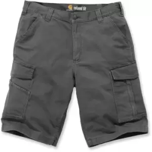 Image of Carhartt Mens Rigby Rugged Flex Durable Cargo Work Shorts Waist 36' (91cm)