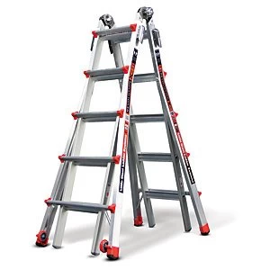 Image of Tb Davies Little Giant 5 Tread Revolution XE Model 22 Aluminium Stepladder