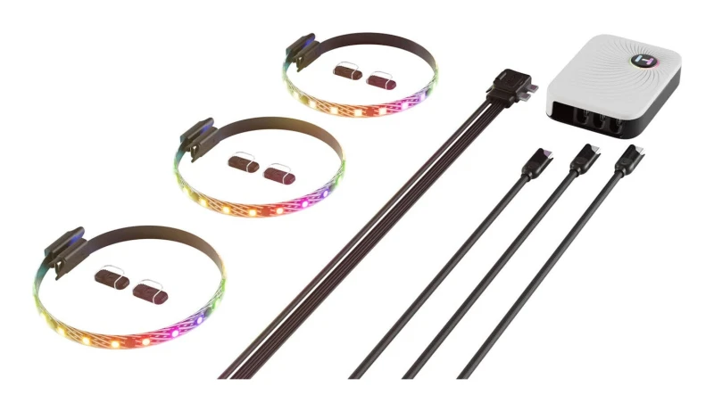 Image of HYTE LS10 LED Strip 3 Pack with NP50