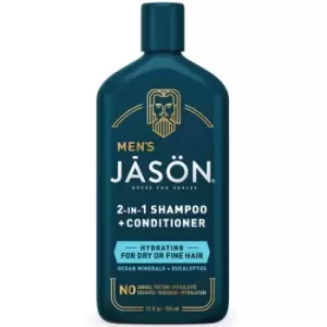 Image of JASON Mens Hydrating 2-in-1 Shampoo and Conditioner 335ml