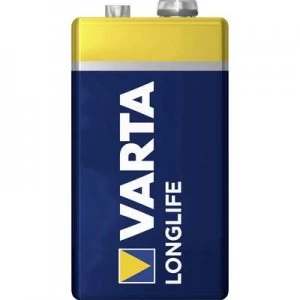 Image of Varta Longlife 6LR61 9 V / PP3 battery Alkali-manganese 565 mAh 9 V