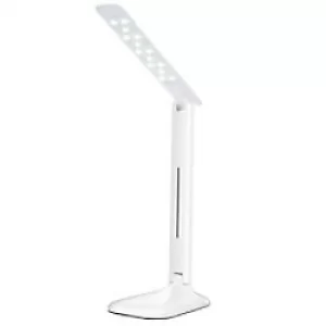 Image of Stewart Superior Standing Desk Lamp with USB FX16B White