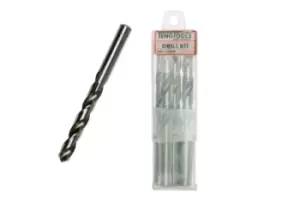 Image of Teng Tools DBX130 5x 13.0mm Fully Ground Drill Bit - Split Point - DIN 362