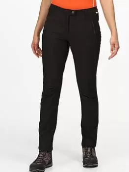 Image of Regatta Highton Winter Trousers - Black, Size 12, Women