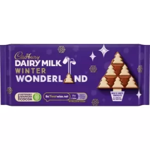 Image of Cadbury Dairy Milk Winter Wonderland Edition Bar 100g