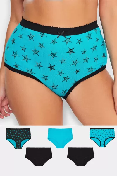 Image of 5 Pack Printed Full Briefs