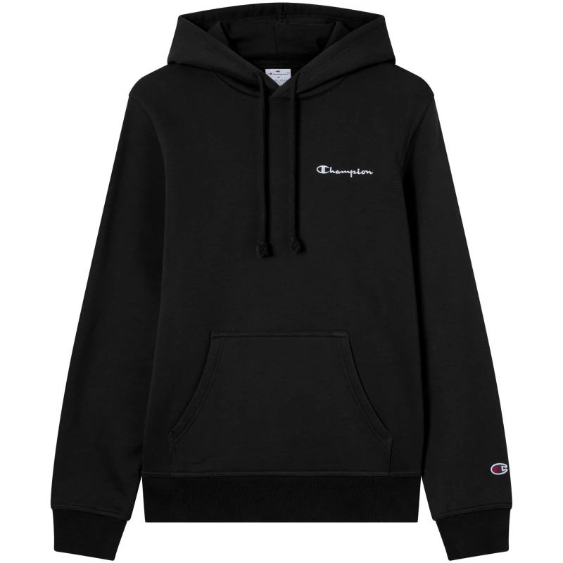 Image of Champion Icons Fleece Hoodie Black male Small