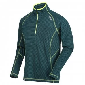 Image of Regatta Yonder Half Zip Fleece - Deep Pine