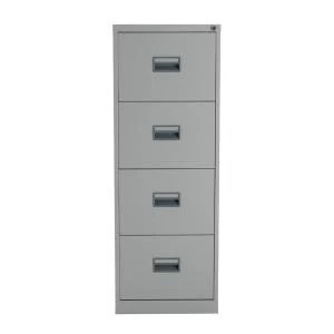 Image of Talos 4 Drawer Filing Cabinet Grey KF78772
