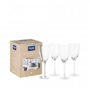 Image of Denby Elements 4Pc Wine Glass