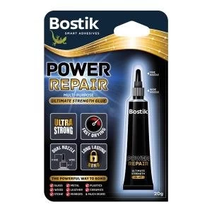Image of Bostik Power Repair Glue 20g Pack of 6 30609985