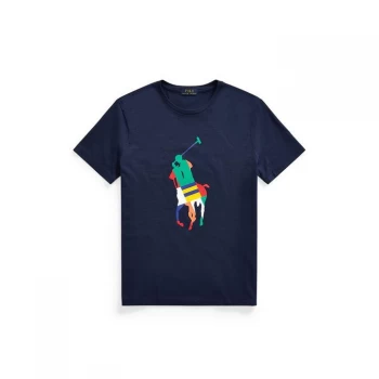 Image of Polo Ralph Lauren Polo Ralph Lauren Big PP T Shirt - Newport Navy