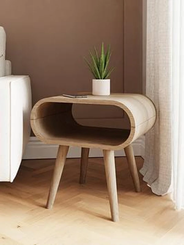 Image of Gfw Vionna Side Table Oak WWP44 Unisex