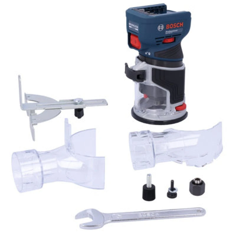 Image of Bosch GKF 18V-8 18v Cordless Brushless 1/4" Palm Router 06016C2070 Batteries: No Batteries