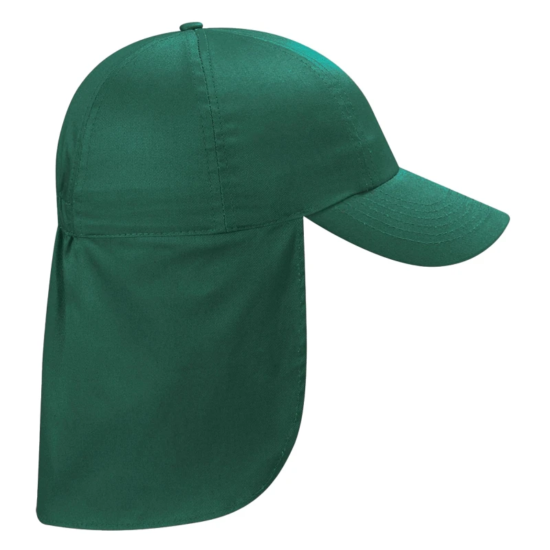 Image of Beechfield Legionnaire Hat in Bottle Green Bottle Green Unisex One Size