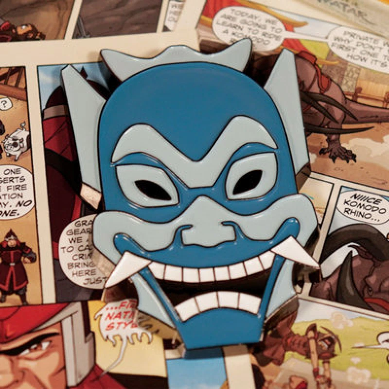 Image of Avatar: The Last Airbender Limited Edition Aang Collectible Metal Ingot Light Brown unisex