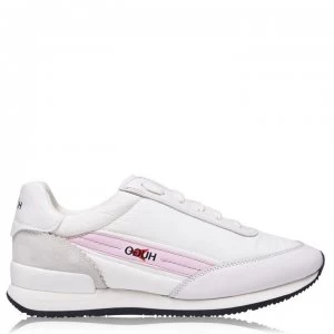 Image of Hugo Boss Amy Trainers White/Pink 100 Men