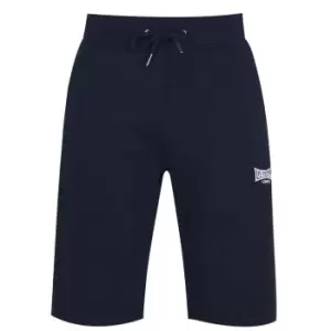 Image of Lonsdale Heavyweight Jersey three quarterTrousers Mens - Blue
