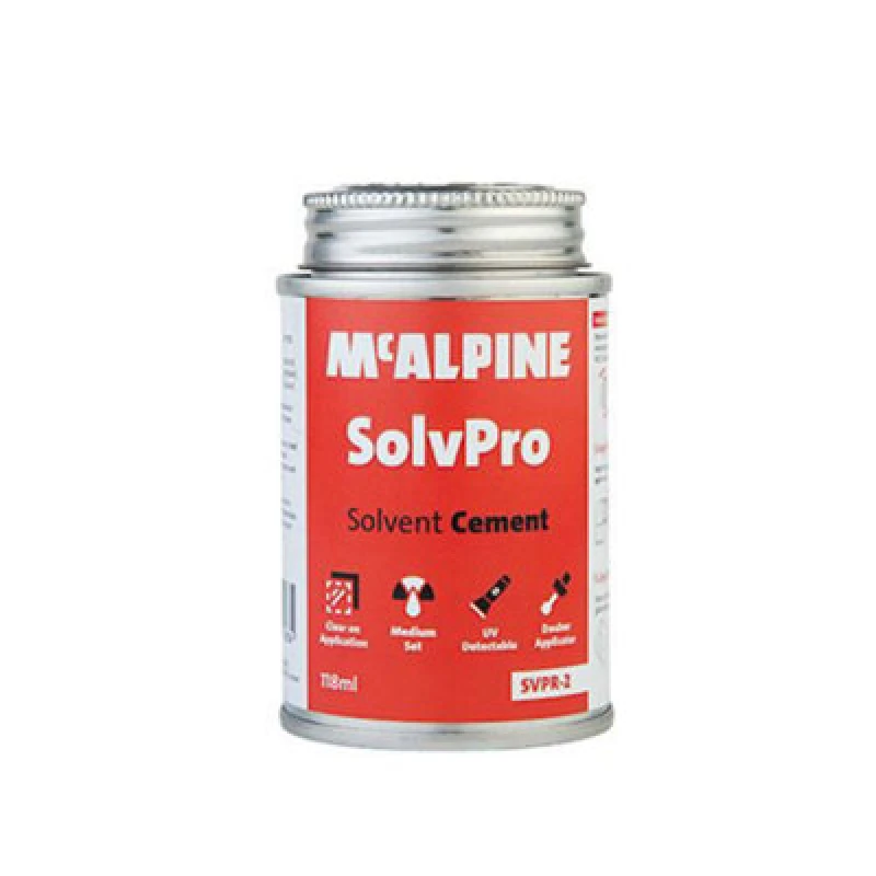 Image of Mcalpine Solvpro Solvent Cement (118 Ml)