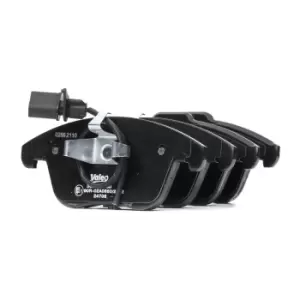 Image of VALEO Brake pad set AUDI 302098 8K0698151A,8K0698151F