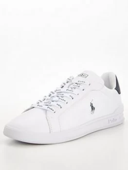 Image of Polo Ralph Lauren Heritage Court Trainers - White