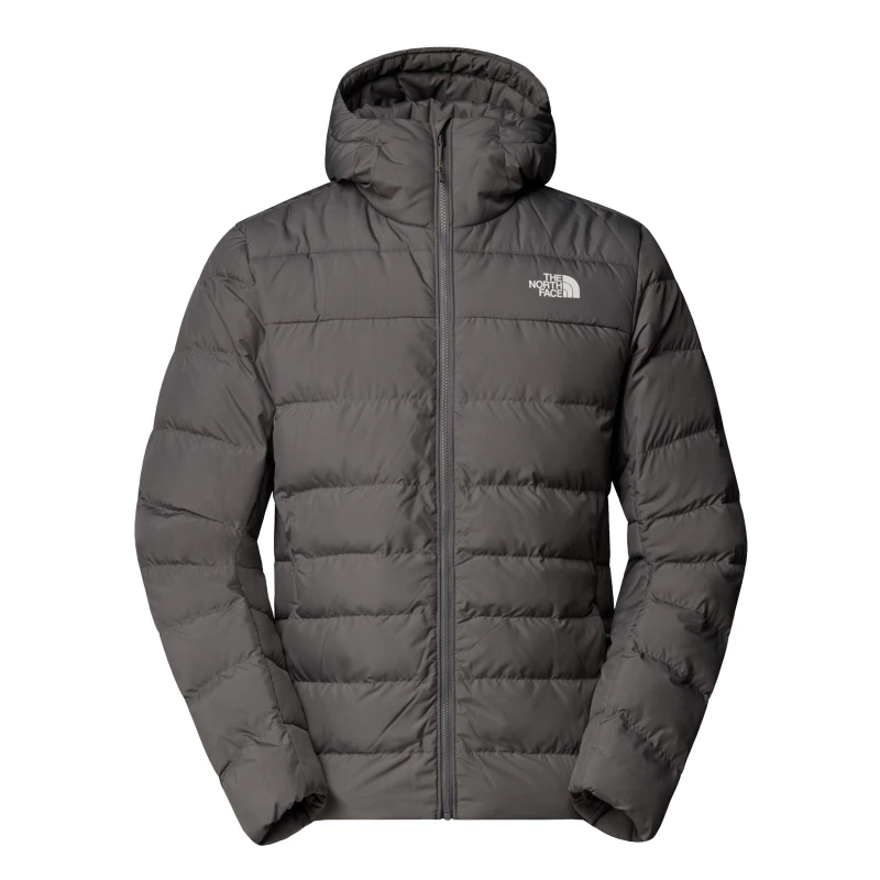 Image of The North Face Mens Aconagua III Cotton Oversized Fit Down Jacket Smoked Pearl male Medium