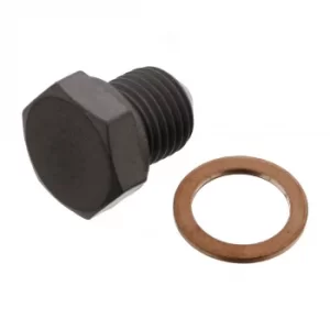 Image of Oil Sump Plug Screw 12281 by Febi Bilstein
