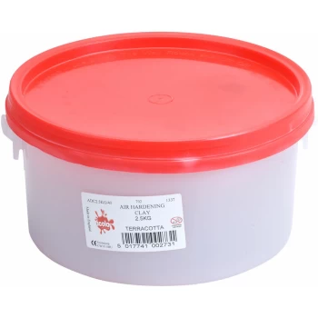 Image of ADC2.5KG/40 Air Drying Clay 2.5kg Terracotta - Scola
